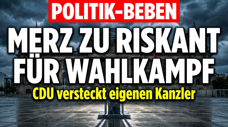 Wenn der eigene Kanzler zur Belastung wird: CDU versteckt Merz vor der Wahl in Sachsen-Anhalt