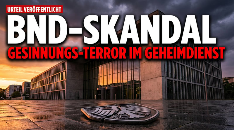 Wenn der Geheimdienst zum Gesinnungswächter wird: Wie der BND einen verdienten Beamten abservieren wollte