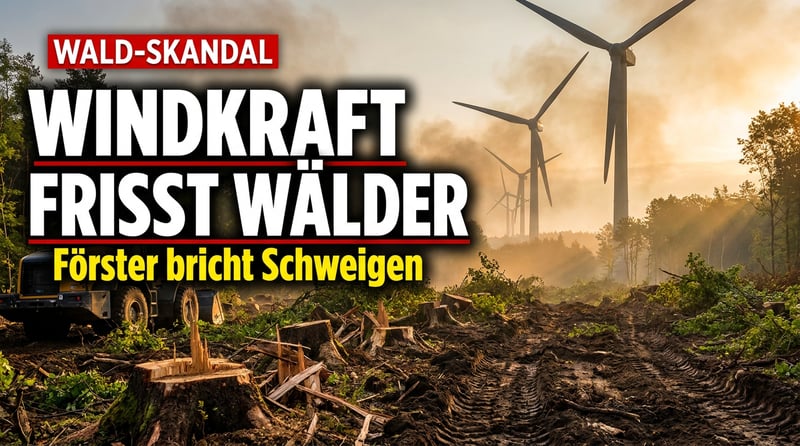 Wenn der „grüne“ Wahn die Wälder frisst: Ein Förster bricht das Schweigen