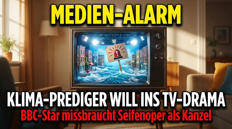 Wenn der Klima-Prediger im Fernsehgarten predigt: BBC-Star will Soap-Opera als Kanzel missbrauchen