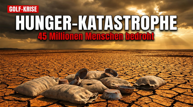 Wenn der Krieg am Golf den Hunger in die Welt trägt: Millionen Menschen am Abgrund