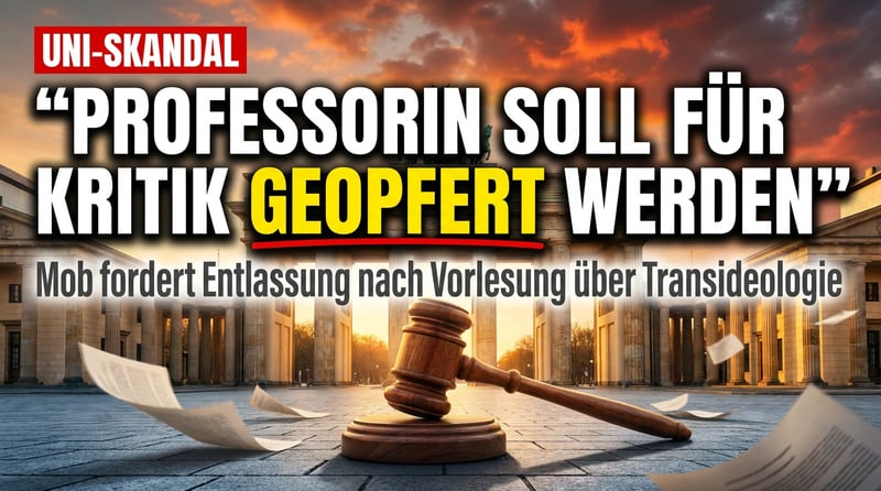 Wenn der Mob die Wissenschaft belagert: Düsseldorfer Professorin soll für kritische Vorlesung geopfert werden