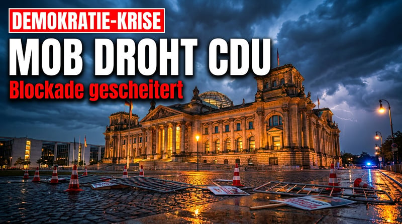 Wenn der Mob zur „Demokratie“ ruft: Antifa-Bündnis droht nun auch CDU und BSW