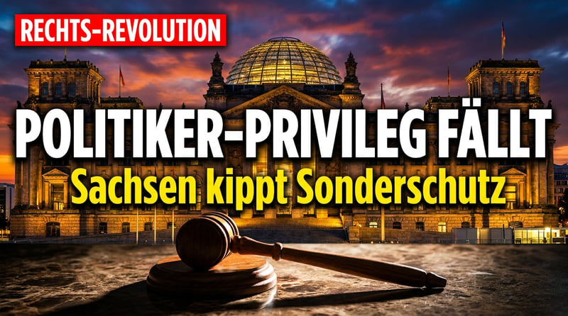 Wenn der Pöbel „Lügenfritz“ rufen darf: Sachsen will den Sonderschutz für Politiker kippen