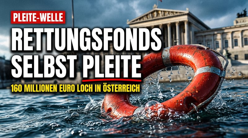 Wenn der Rettungsanker selbst absäuft: Österreichs Pleitefonds ist pleite