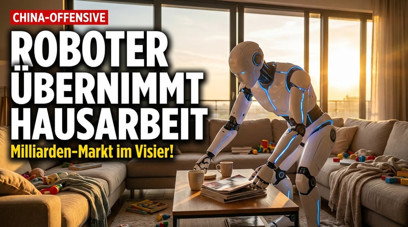 Wenn der Roboter den Hausputz übernimmt: Chinas neuer Großangriff auf unseren Alltag