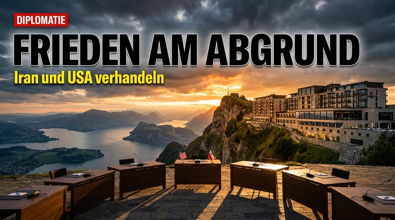 Wenn der Schmelztiegel der Diplomatie kocht: USA und Iran feilschen am Bürgenstock um einen brüchigen Frieden