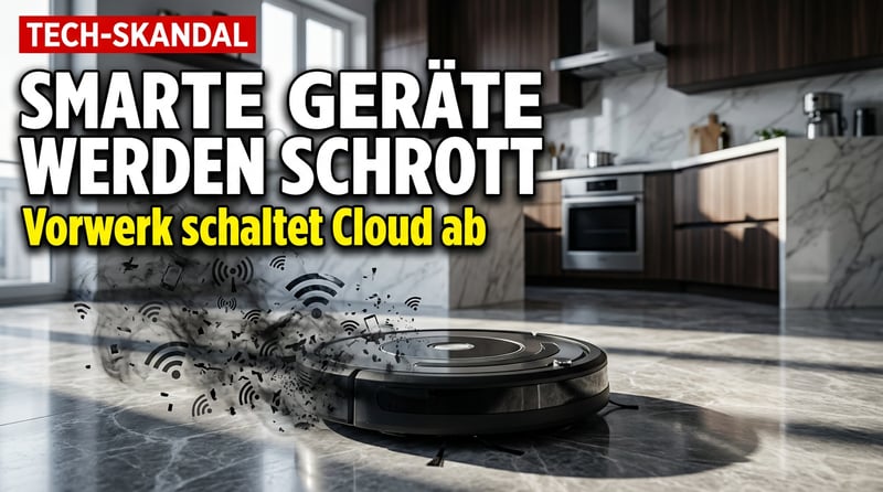 Wenn der smarte Haushaltshelfer zum Elektroschrott wird: Italien nimmt Vorwerk ins Visier