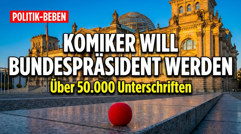 Wenn der Spaß zur Staatsangelegenheit wird: Ein Komiker greift nach dem höchsten Amt im Staate