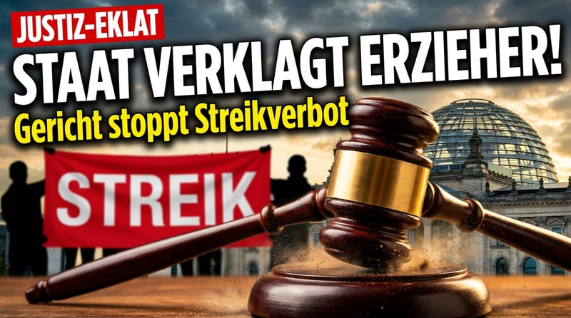 Wenn der Staat sein eigenes Volk verklagt: Das Trauerspiel um das Streikrecht in Berlin