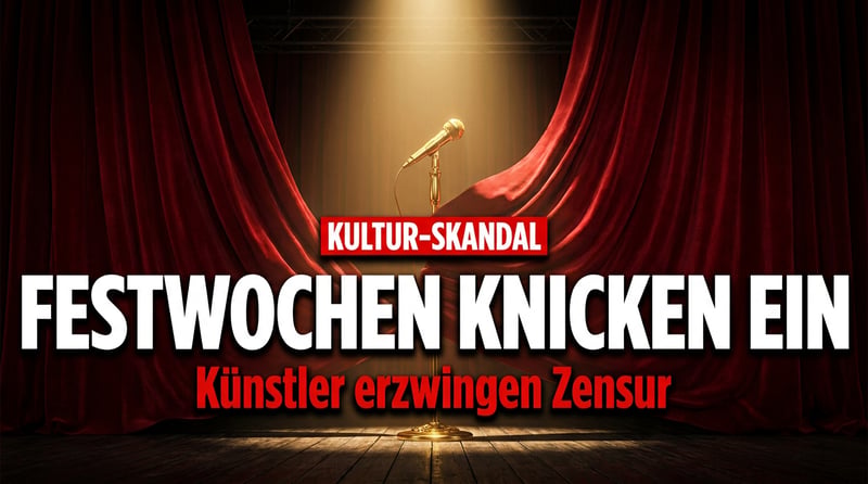 Wenn der Vorhang vor der freien Rede fällt: Wiener Festwochen knicken vor selbsternannten Kulturwächtern ein