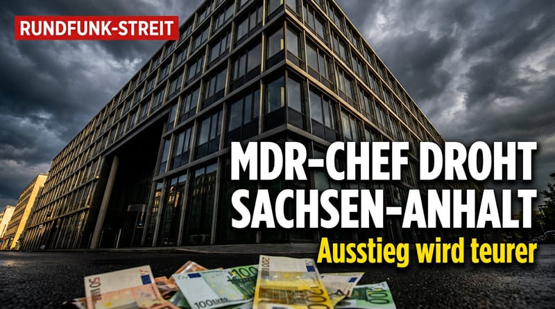 Wenn der Wächter um seine Pfründe bangt: MDR-Intendant droht Sachsen-Anhalt mit höheren Kosten