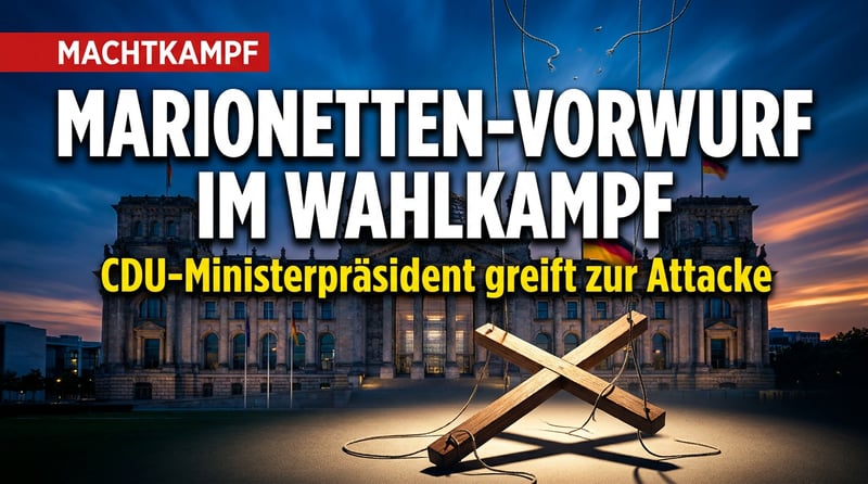 Wenn die Argumente ausgehen: CDU-Ministerpräsident greift zur Marionetten-Rhetorik