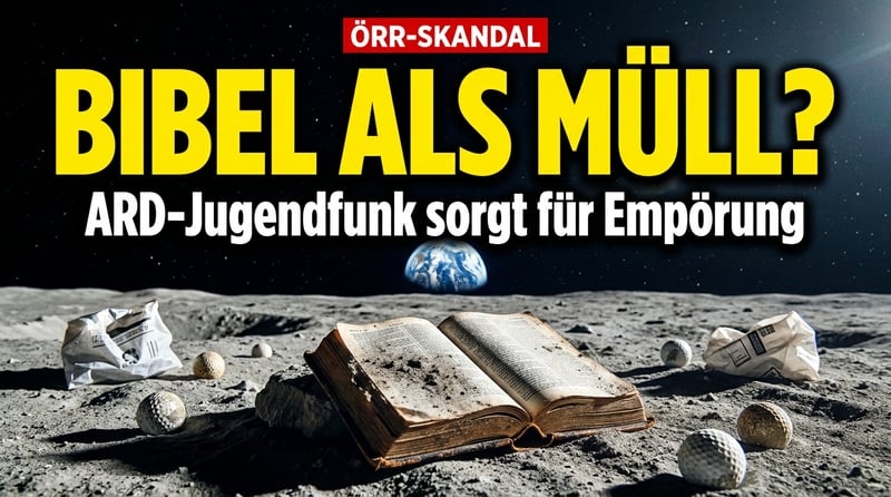 Wenn die Bibel zum „Müll“ wird: Wie der gebührenfinanzierte Jugendfunk das Christentum verhöhnt