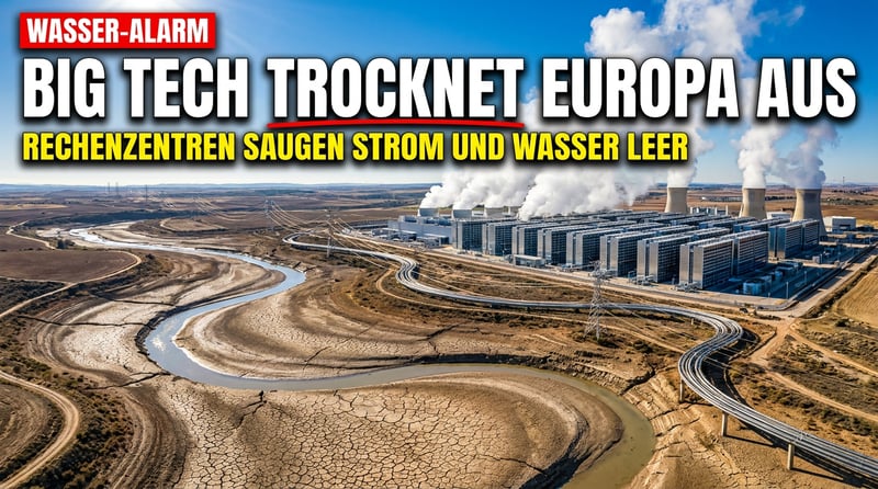 Wenn die Cloud den Fluss austrocknet: Big Tech verwandelt Europa in seinen Stromsklaven