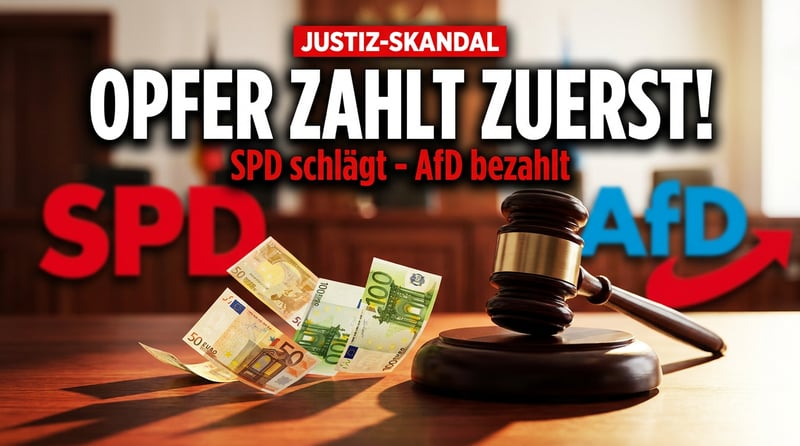 Wenn die Faust regiert: SPD-Politiker prügelt auf AfD-Stadtrat ein – und das Opfer zahlt zuerst