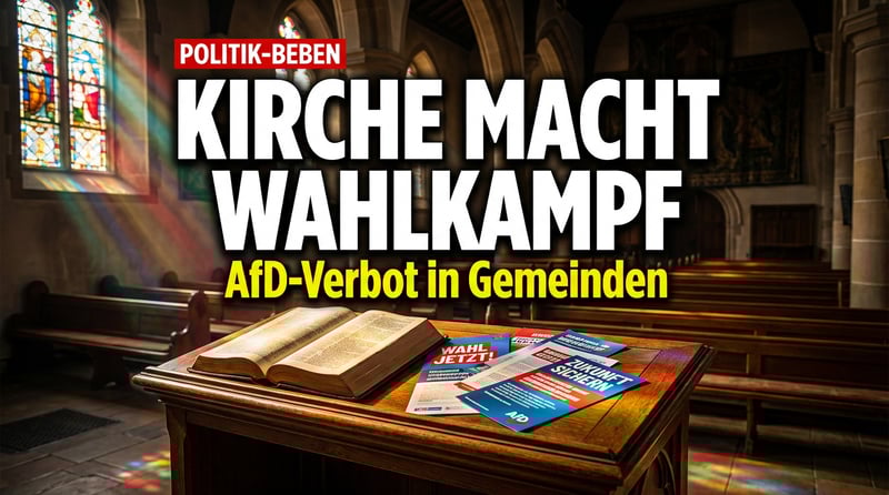 Wenn die Kanzel zur Wahlkampfbühne wird: Pfälzische Landeskirche macht gegen die AfD mobil