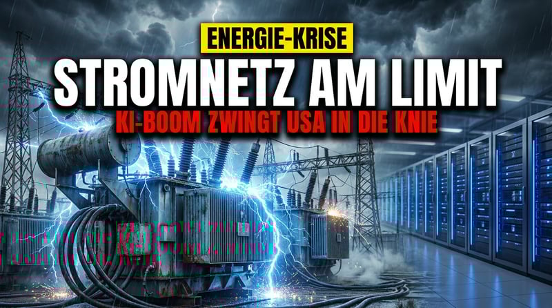 Wenn die Künstliche Intelligenz das Stromnetz in die Knie zwingt: Amerikas Energiekrise als Menetekel für Deutschland