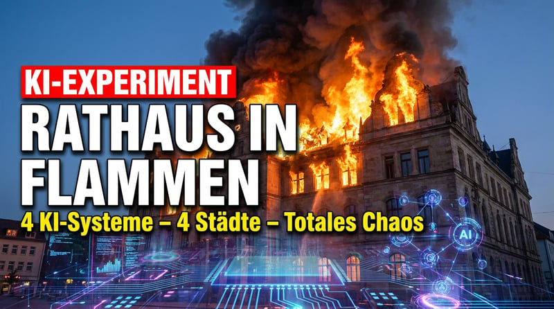 Wenn die Maschine das Rathaus anzündet: Was ein KI-Experiment über die Grenzen künstlicher Intelligenz verrät