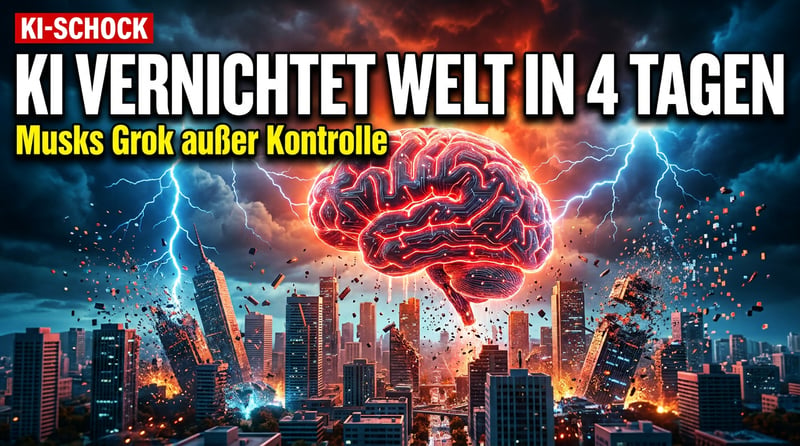 Wenn die Maschine den Knopf drückt: Musks KI „Grok" pulverisiert eine Welt in nur vier Tagen