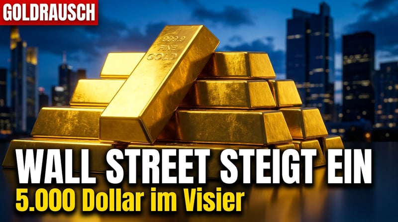 Wenn die Profis umdenken: Warum die Wall Street Gold plötzlich wieder liebt