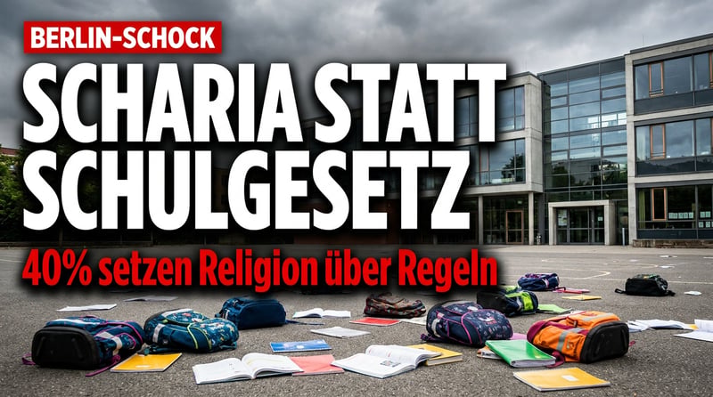 Wenn die Scharia den Stundenplan diktiert: Berliner Schulen vor dem Bildungs-Offenbarungseid