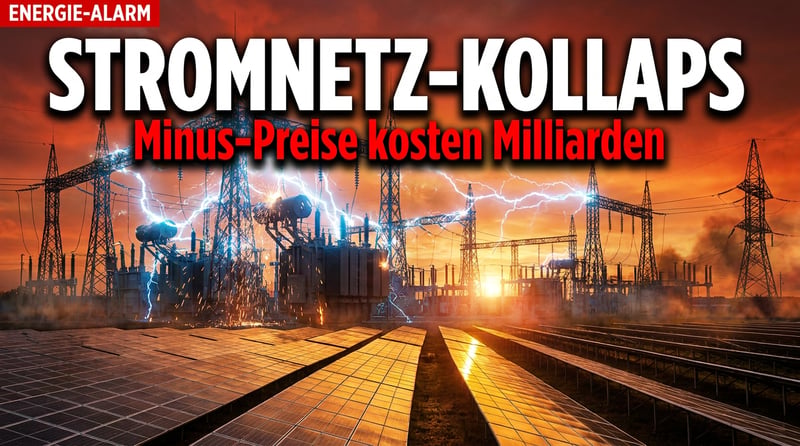 Wenn die Sonne zur Stromnetz-Bombe wird: Das teure Desaster der deutschen Energiewende