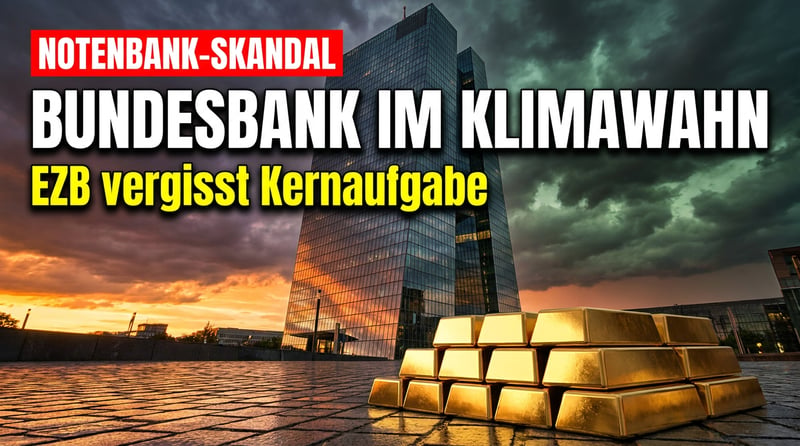 Wenn die Währungshüter zu Klima-Aposteln werden: Bundesbank und EZB auf grünem Irrweg