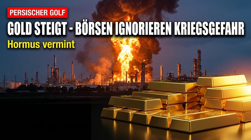 Wenn die Welt brennt, steigt das Gold: Asiens Börsen ignorieren die Eskalation am Persischen Golf