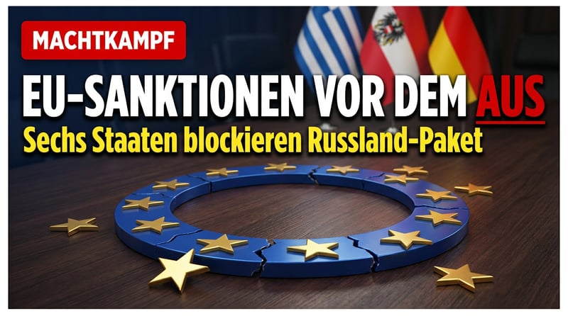 Wenn die "Wertegemeinschaft" ihr eigenes Fischstäbchen verteidigt: Wie das 21. Sanktionspaket der EU zur Farce verkommt