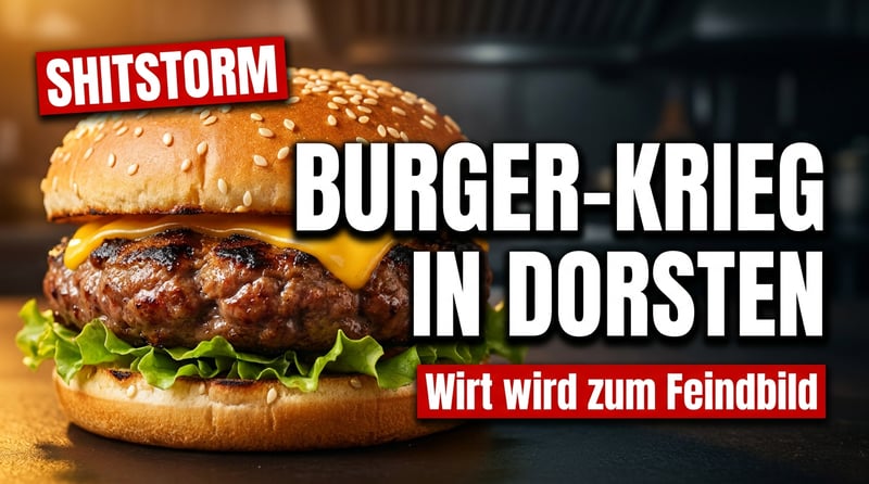 Wenn ein Burger zum Politikum wird: Wie ein Wirt aus Dorsten zur Zielscheibe des digitalen Mobs wurde