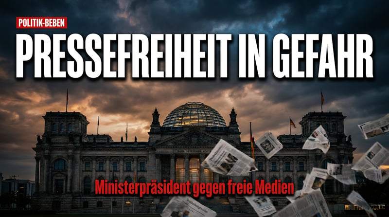Wenn ein Ministerpräsident den Niedergang der freien Presse herbeiredet: Daniel Günthers Wunschtraum