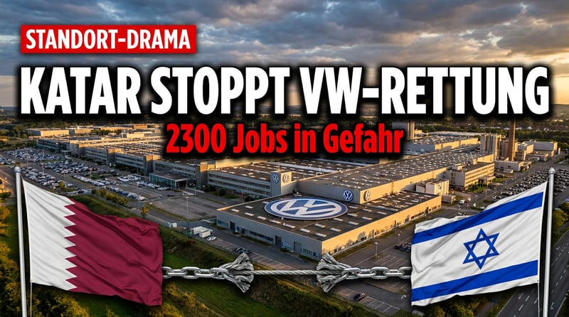 Wenn ein Wüstenstaat über deutsche Arbeitsplätze entscheidet: Katar blockiert VW-Rettungsdeal in Osnabrück