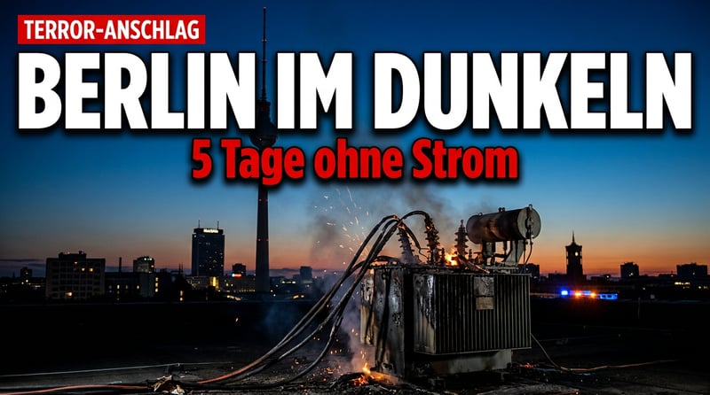Wenn in Berlin das Licht ausgeht: Washington erklärt dem linken Terror den Kampf – und Deutschland schaut weg