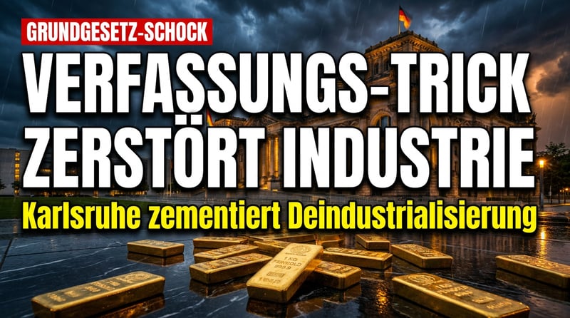 Wenn Karlsruhe die Stromrechnung schreibt: Wie ein Verfassungstrick Deutschland in die Deindustrialisierung zwingt