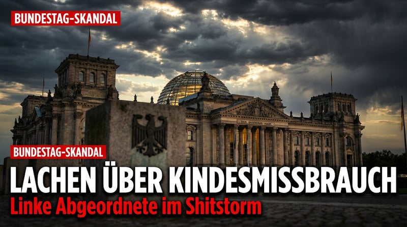 Wenn Kinderschänder zur Lachnummer werden: Eine Linken-Abgeordnete und der Tiefpunkt im Bundestag