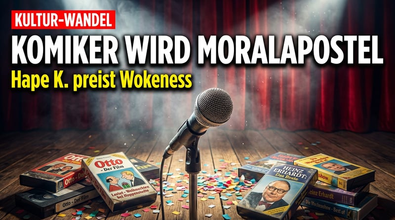 Wenn Komiker zu Moralaposteln werden: Hape Kerkeling preist die Segnungen der Wokeness
