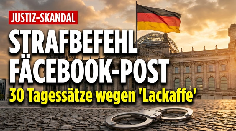 Wenn „Lackaffe" zum Straftatbestand wird: Heilbronner Justiz lässt Bürger für Kanzlerkritik bluten