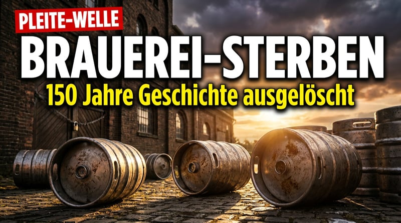Wenn nach 150 Jahren die Zapfhähne versiegen: Die Wolters-Pleite und das große Brauerei-Sterben