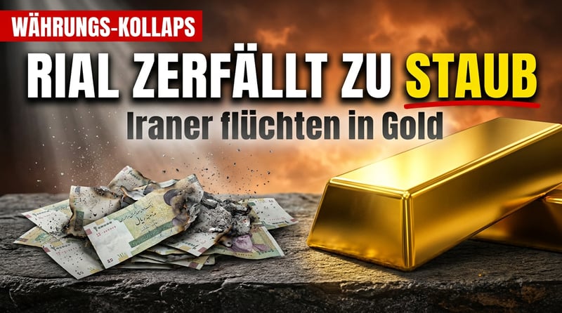 Wenn Papiergeld zu Staub zerfällt: Der iranische Rial im freien Fall – eine Lehrstunde in Sachen Vermögenssicherung
