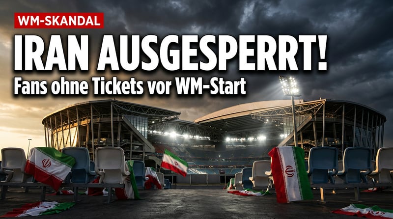 Wenn Politik den Fußball kapert: Iran wird Tage vor der WM das Ticketkontingent entzogen