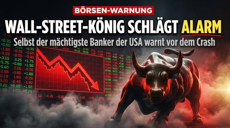 Wenn selbst der König der Wall Street kalte Füße bekommt: Jamie Dimon warnt vor dem großen Aktienrausch