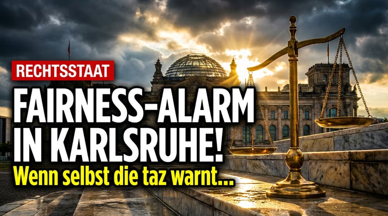 Wenn selbst die taz nach Fairness für die AfD ruft: Ein Alarmsignal für den Rechtsstaat