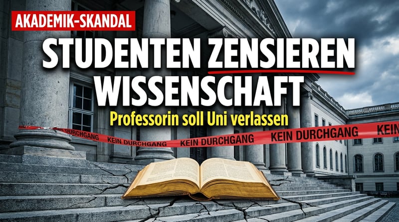 Wenn selbst „konservative“ Studenten die Wissenschaftsfreiheit opfern: Der Fall Düsseldorf und das Ende der akademischen Debattenkultur