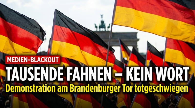 Wenn Tausende Deutschlandfahnen schwenken und Berlin einfach wegschaut
