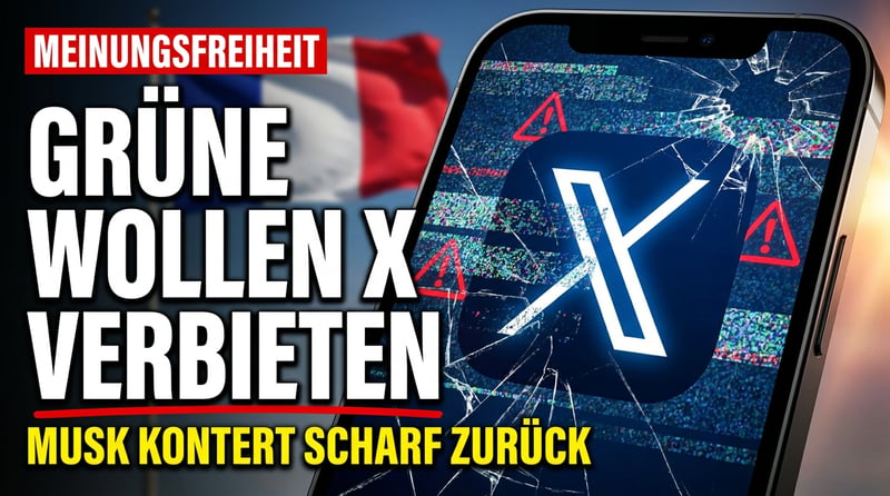 Wenn Umfragewerte schwinden, soll die Meinungsfreiheit weg: Frankreichs Grüne fordern X-Verbot – Musk kontert scharf