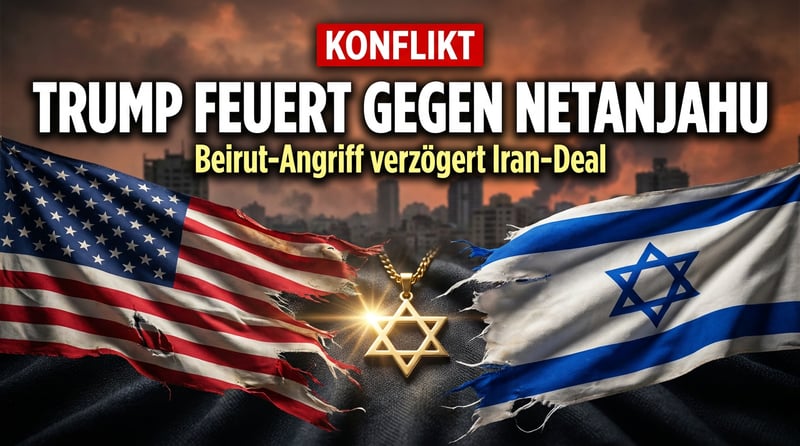 Wenn Verbündete sich öffentlich zerfleischen: Trump kanzelt Netanjahu nach Beirut-Angriff ab