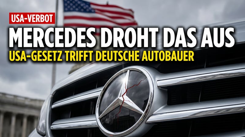 Wenn Washington über Stuttgart entscheidet: Mercedes droht das Aus auf dem US-Markt