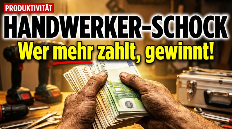 Wer mehr zahlt, gewinnt: Warum gut bezahlende Handwerksbetriebe das Rückgrat einer kränkelnden Wirtschaft bilden