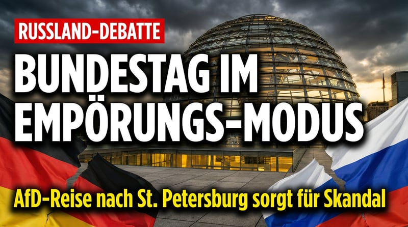 Wer mit Russland redet, ist der Feind? Der Bundestag inszeniert seine nächste Empörungsschlacht gegen die AfD